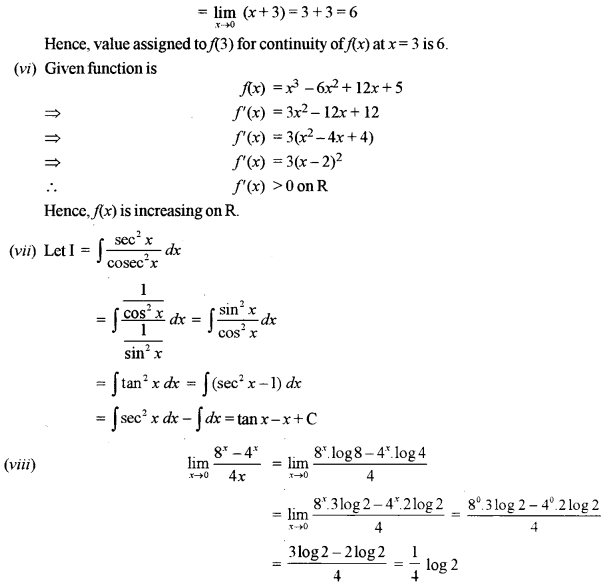 ISC Maths Question Paper 2019 Solved for Class 12 image - 5