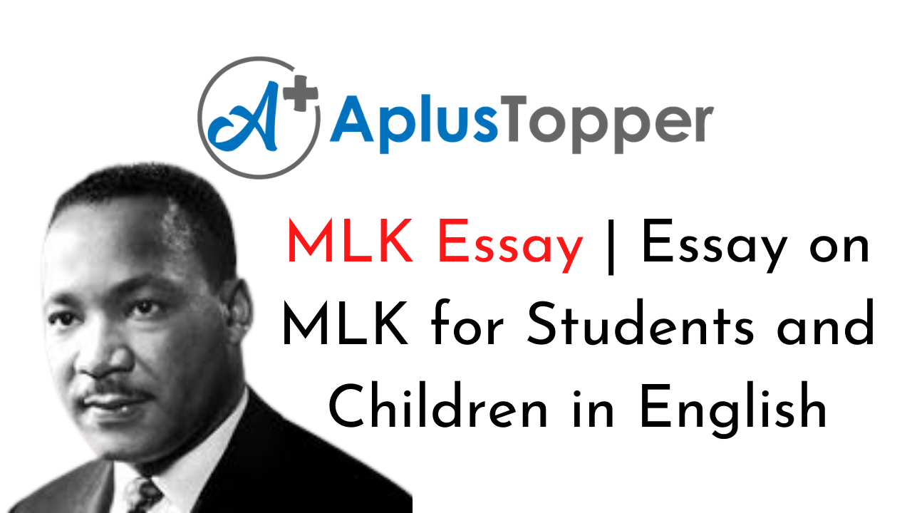 MLK Essay