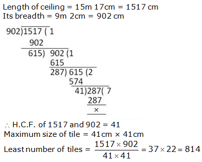 RS Aggarwal Solutions Class 10 Chapter 1 Real Numbers 1a 17.1