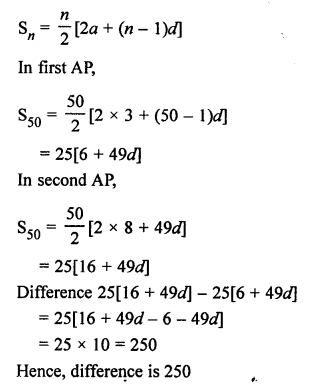 RS Aggarwal Solutions Class 10 Chapter 11 Arithmetic Progressions Ex 11C 30.1