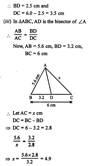 RS Aggarwal Solutions Class 10 Chapter 4 Triangles 4.3