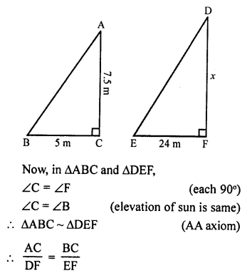 RS Aggarwal Solutions Class 10 Chapter 4 Triangles 4B 13.1