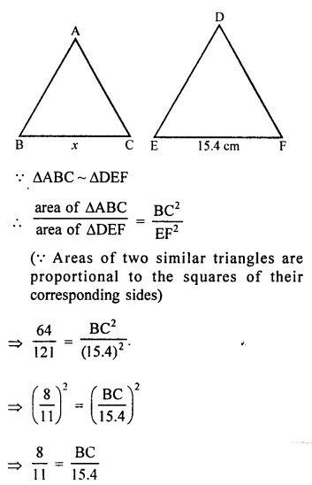 RS Aggarwal Solutions Class 10 Chapter 4 Triangles 4C 1.1