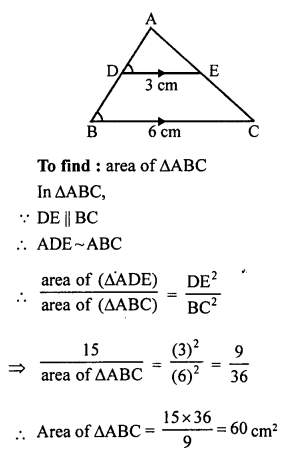 RS Aggarwal Solutions Class 10 Chapter 4 Triangles 4C 10.1