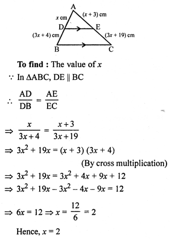 RS Aggarwal Solutions Class 10 Chapter 4 Triangles 4E 14.1