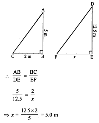 RS Aggarwal Solutions Class 10 Chapter 4 Triangles MCQ 5.1