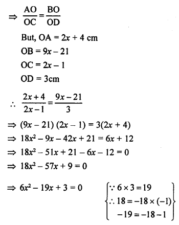 RS Aggarwal Solutions Class 10 Chapter 4 Triangles MCQ 53.4
