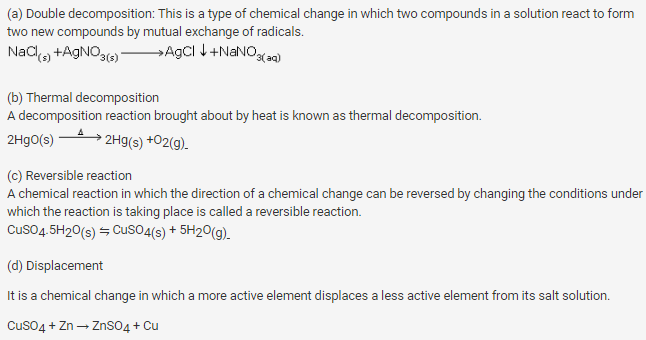 Selina Concise Chemistry Class 9 ICSE Solutions Chemical Changes and Reactions image - 4