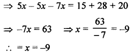 Selina Concise Mathematics Class 7 ICSE Solutions Chapter 12 Simple Linear Equations image - 105