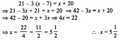 Selina Concise Mathematics Class 7 ICSE Solutions Chapter 12 Simple Linear Equations image - 98