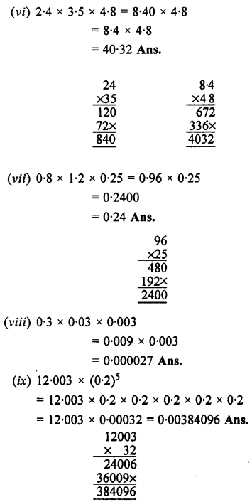 Selina Concise Mathematics Class 7 ICSE Solutions Chapter 4 Decimal Fractions image - 27