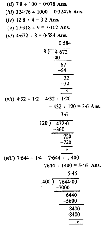 Selina Concise Mathematics Class 7 ICSE Solutions Chapter 4 Decimal Fractions image - 29