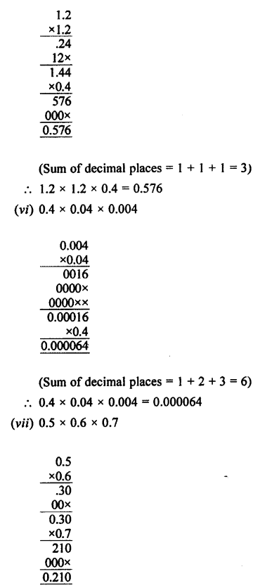 Selina Concise Mathematics Class 7 ICSE Solutions Chapter 4 Decimal Fractions image - 38