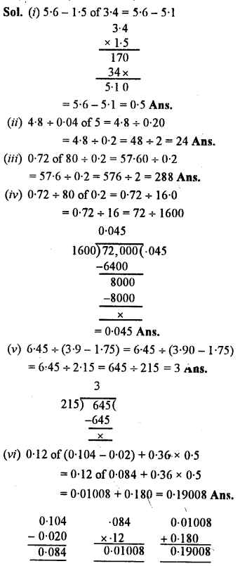 Selina Concise Mathematics Class 7 ICSE Solutions Chapter 4 Decimal Fractions image - 64