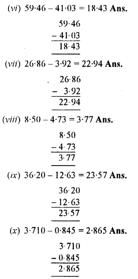 Selina Concise Mathematics Class 7 ICSE Solutions Chapter 4 Decimal Fractions image - 9
