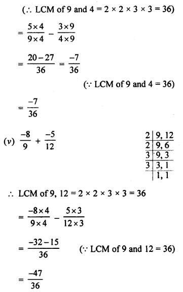 Selina Concise Mathematics Class 8 ICSE Solutions Chapter 1 Rational Numbers image - 12
