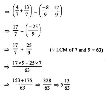 Selina Concise Mathematics Class 8 ICSE Solutions Chapter 1 Rational Numbers image - 72