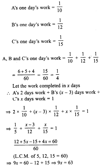 Selina Concise Mathematics Class 8 ICSE Solutions Chapter 10 Direct and Inverse Variations image - 67