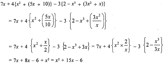 Selina Concise Mathematics Class 8 ICSE Solutions Chapter 11 Algebraic Expressions image - 104
