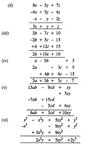 Selina Concise Mathematics Class 8 ICSE Solutions Chapter 11 Algebraic Expressions image - 15