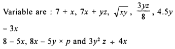Selina Concise Mathematics Class 8 ICSE Solutions Chapter 11 Algebraic Expressions image - 2