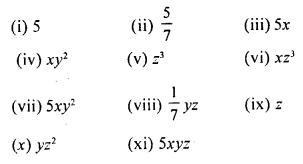 Selina Concise Mathematics Class 8 ICSE Solutions Chapter 11 Algebraic Expressions image - 7