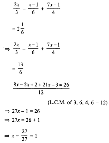 Selina Concise Mathematics Class 8 ICSE Solutions Chapter 14 Linear Equations in one Variable image - 24