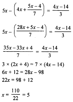 Selina Concise Mathematics Class 8 ICSE Solutions Chapter 14 Linear Equations in one Variable image - 29