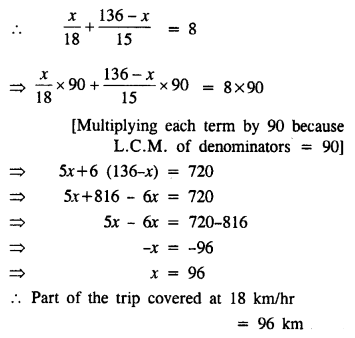 Selina Concise Mathematics Class 8 ICSE Solutions Chapter 14 Linear Equations in one Variable image - 33