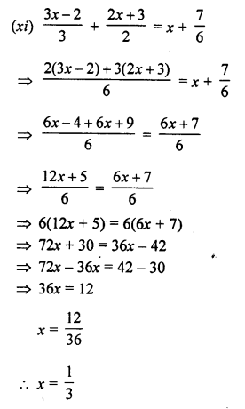 Selina Concise Mathematics Class 8 ICSE Solutions Chapter 14 Linear Equations in one Variable image - 48