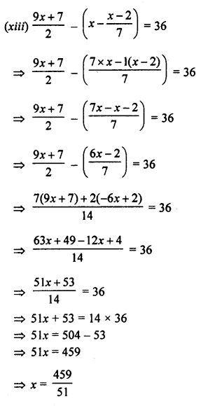 Selina Concise Mathematics Class 8 ICSE Solutions Chapter 14 Linear Equations in one Variable image - 50