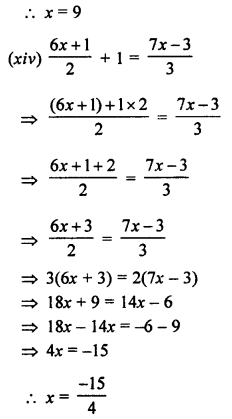 Selina Concise Mathematics Class 8 ICSE Solutions Chapter 14 Linear Equations in one Variable image - 51