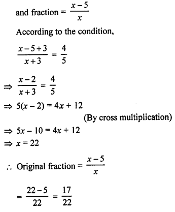Selina Concise Mathematics Class 8 ICSE Solutions Chapter 14 Linear Equations in one Variable image - 58