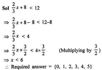 Selina Concise Mathematics Class 8 ICSE Solutions Chapter 15 Linear Inequations image -1