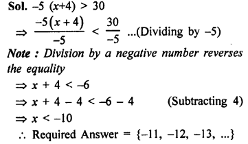 Selina Concise Mathematics Class 8 ICSE Solutions Chapter 15 Linear Inequations image -2