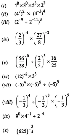 Selina Concise Mathematics Class 8 ICSE Solutions Chapter 2 Exponents (Powers) image - 10