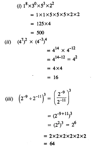 Selina Concise Mathematics Class 8 ICSE Solutions Chapter 2 Exponents (Powers) image - 12