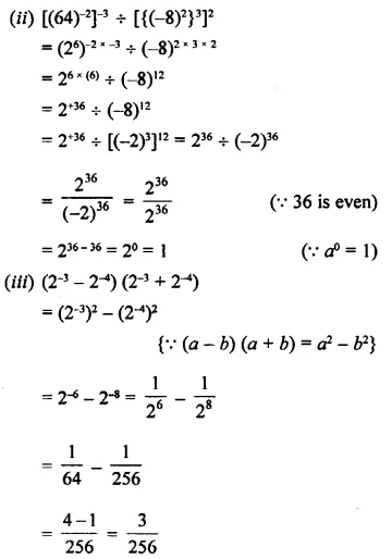 Selina Concise Mathematics Class 8 ICSE Solutions Chapter 2 Exponents (Powers) image - 21