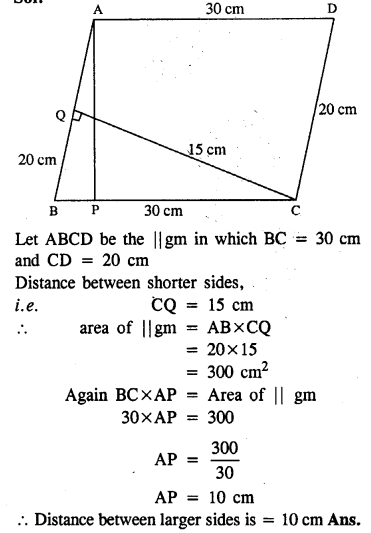 Selina Concise Mathematics Class 8 ICSE Solutions Chapter 20 Area of Trapezium and a Polygon image - 37