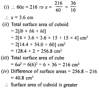 Selina Concise Mathematics Class 8 ICSE Solutions Chapter 21 Surface Area, Volume and Capacityb image -9