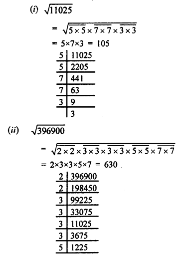 Selina Concise Mathematics Class 8 ICSE Solutions Chapter 3 Squares and Square Roots image -1