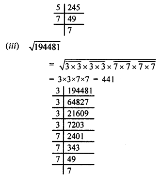 Selina Concise Mathematics Class 8 ICSE Solutions Chapter 3 Squares and Square Roots image -2