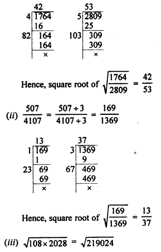Selina Concise Mathematics Class 8 ICSE Solutions Chapter 3 Squares and Square Roots image -40