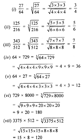 Selina Concise Mathematics Class 8 ICSE Solutions Chapter 4 Cubes and Cube-Roots image -23