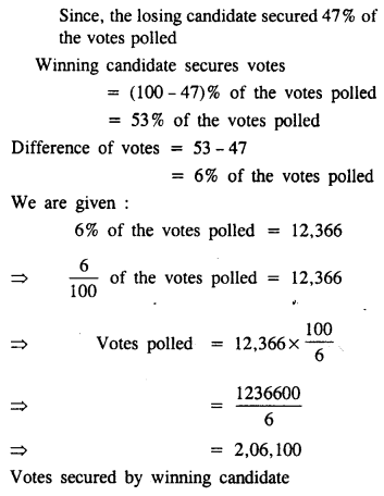 Selina Concise Mathematics Class 8 ICSE Solutions Chapter 7 Percent and Percentage image - 14