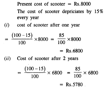 Selina Concise Mathematics Class 8 ICSE Solutions Chapter 7 Percent and Percentage image - 16