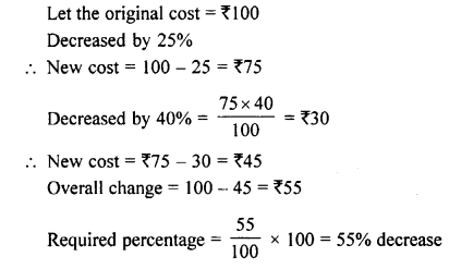 Selina Concise Mathematics Class 8 ICSE Solutions Chapter 7 Percent and Percentage image - 25
