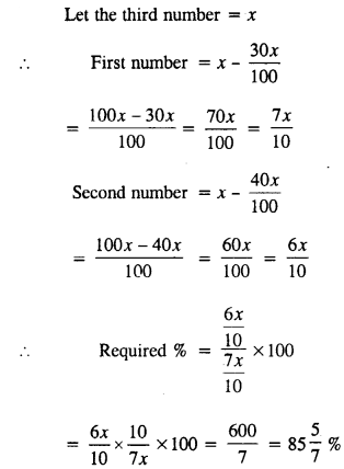 Selina Concise Mathematics Class 8 ICSE Solutions Chapter 7 Percent and Percentage image - 43