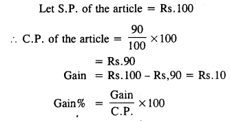 Selina Concise Mathematics Class 8 ICSE Solutions Chapter 8 Profit, Loss and Discount image - 13