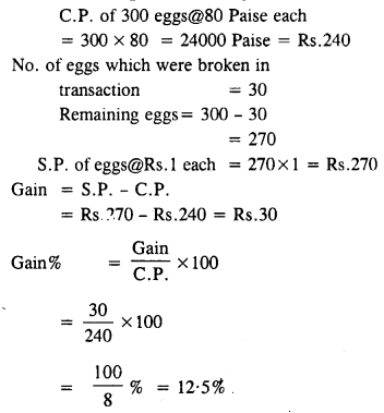 Selina Concise Mathematics Class 8 ICSE Solutions Chapter 8 Profit, Loss and Discount image - 16